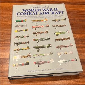 World War II Combat Aircraft Book -Large Book